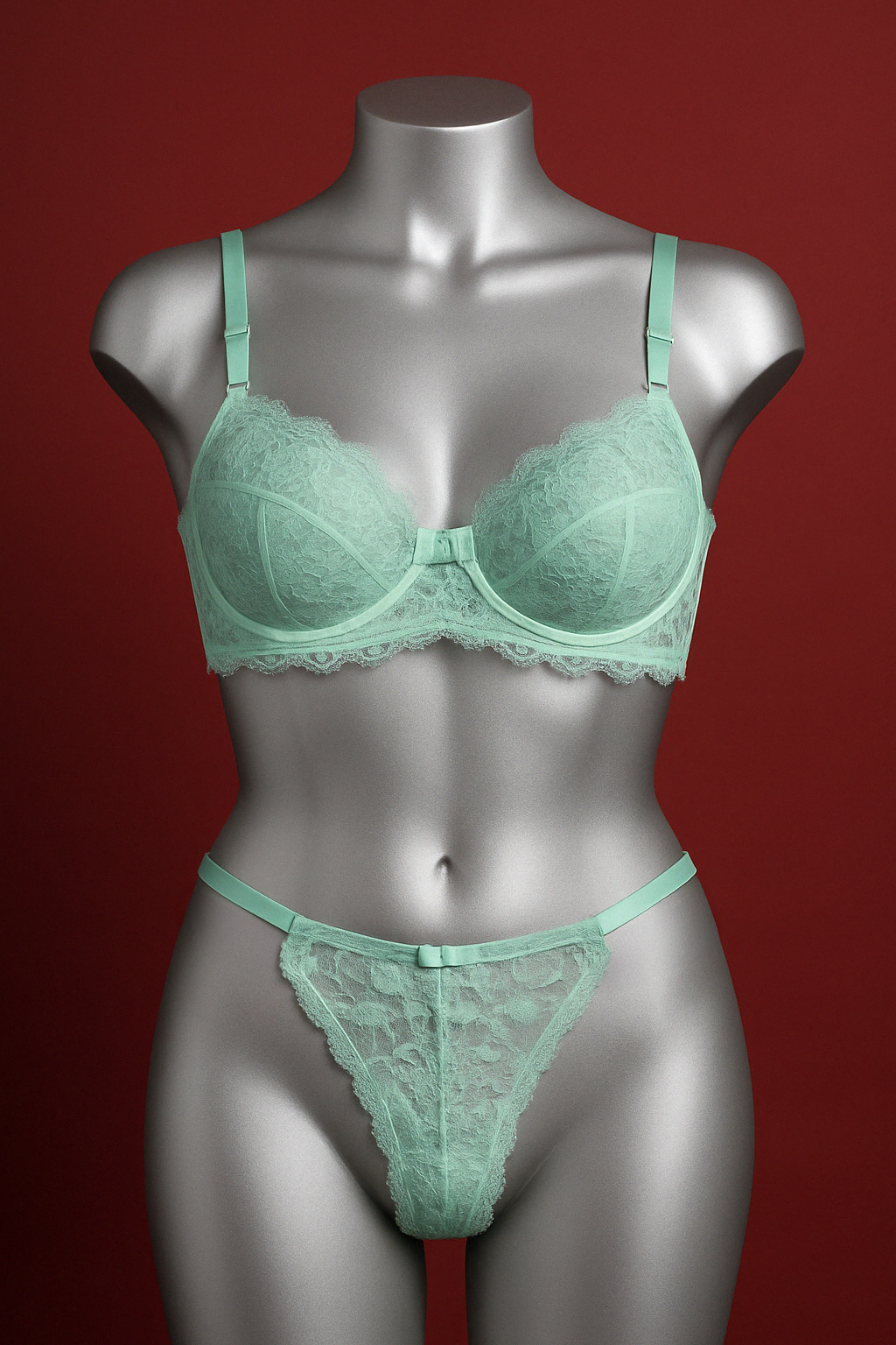 WIRE BRA WITHOUT PADDING, ADJUSTABLE PANTY