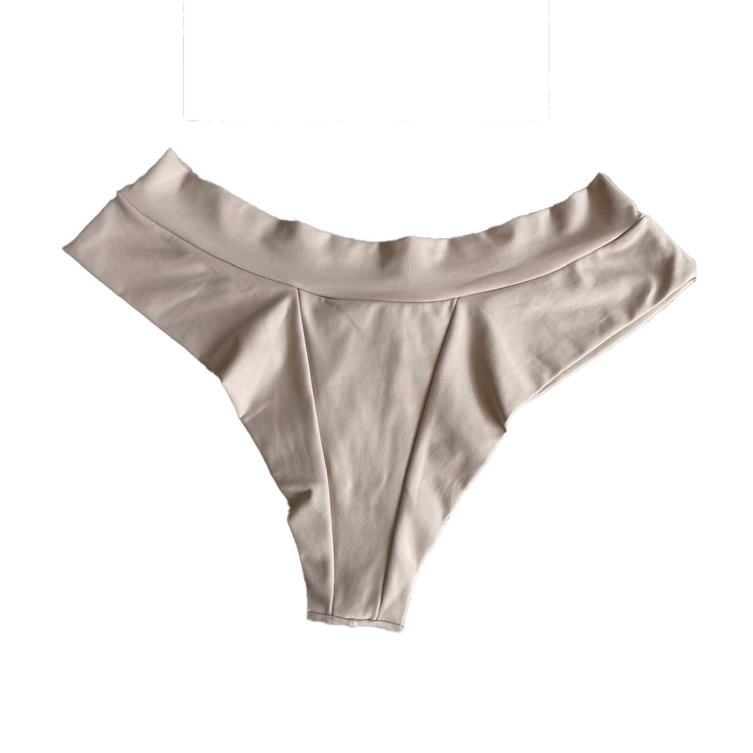 MICROFIBER PANTY WITH BLUE DOUBLE-STRING BACK