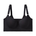 UNDERWIRED BRA WITH ADJUSTABLE BACK AND V-NECKLINE.