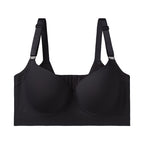 UNDERWIRED BRA WITH ADJUSTABLE BACK AND V-NECKLINE.