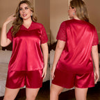 PLUS SIZE PAJAMA SET FOR WOMEN