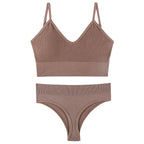 Wireless Open Back Bra Set