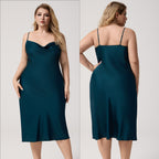 Plus Size Satin Sleep Dress