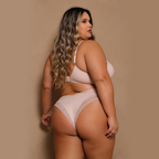 PLUS-SIZE PADDED LINGERIE SET