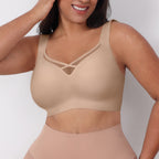 PLUS SIZE LARGE CUP GEL PADDED SEAMLESS BRA