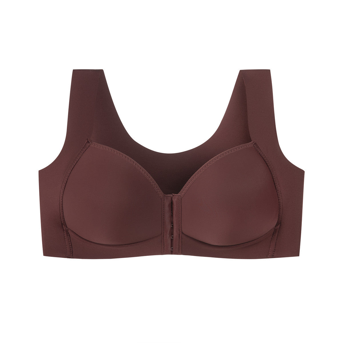 SMOOTH FRONT CLOSURE WIRE-FREE GATHERING BRA