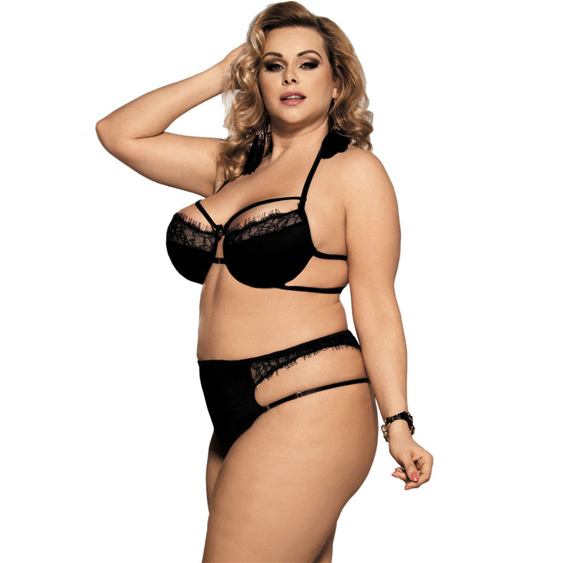 SEXY PLUS SIZE LINGERIE SET FOR WOMEN