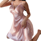 Lace Trim Sleep Dress