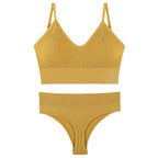 Wireless Open Back Bra Set