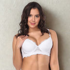 UNDERWEAR LACE BRA THIN MOLD CUP STEEL RING