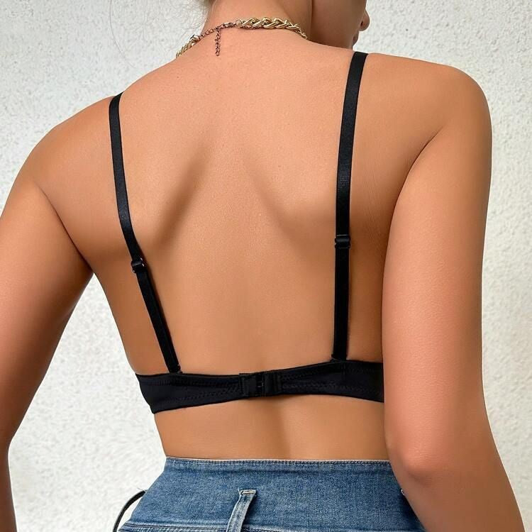 INVISIBLE BACKLESS DEEP V-NECK SEAMLESS BRA