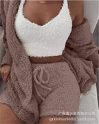 Plush 3-Piece Pajama Set