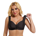 SMOOTH FRONT CLOSURE WIRE-FREE GATHERING BRA