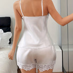 Women’s Ice Silk Sleepwear Set