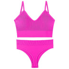 Wireless Open Back Bra Set