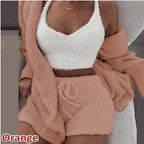 Plush 3-Piece Pajama Set