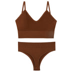 Wireless Open Back Bra Set