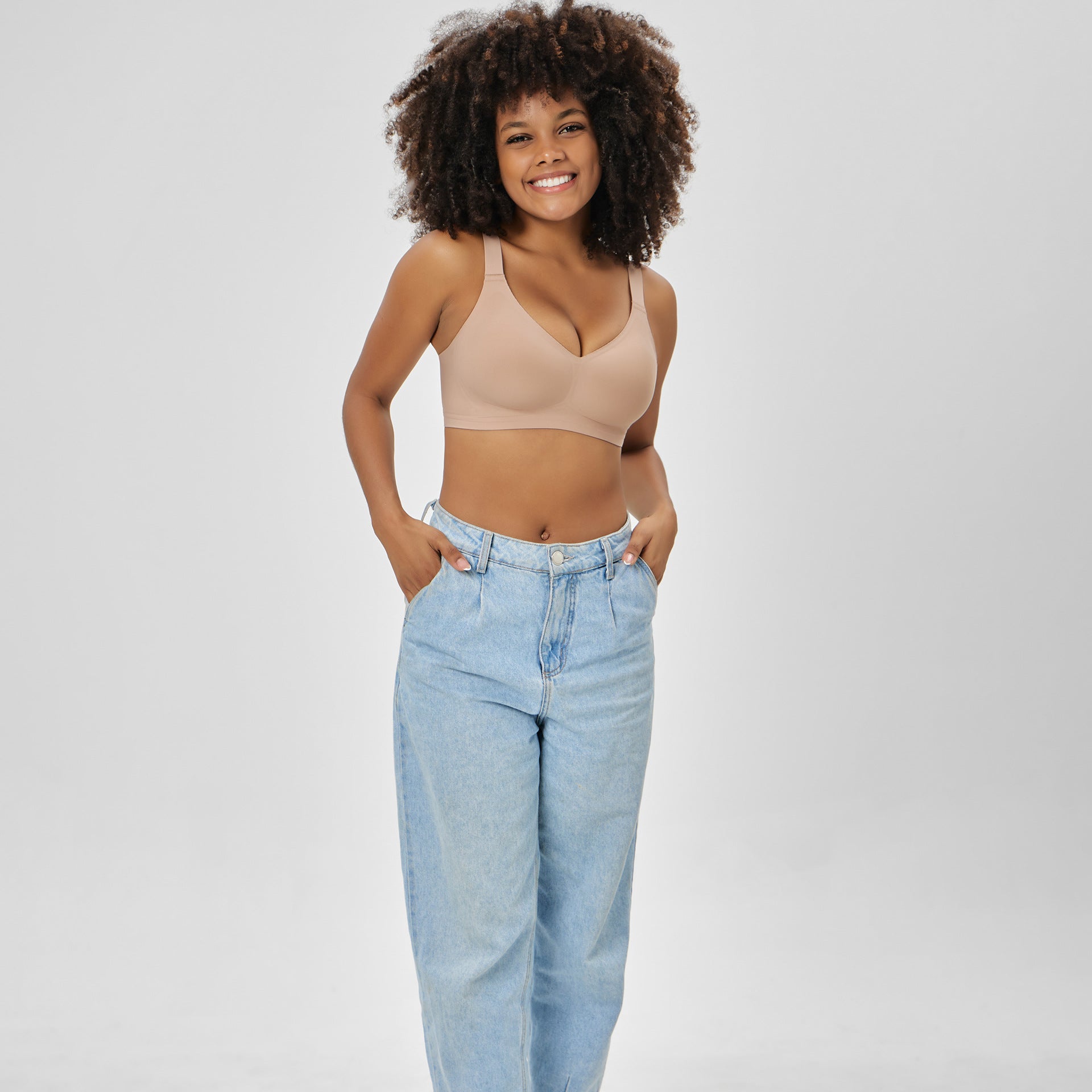 PUSH-UP BRA WITHOUT UNDERWIRE