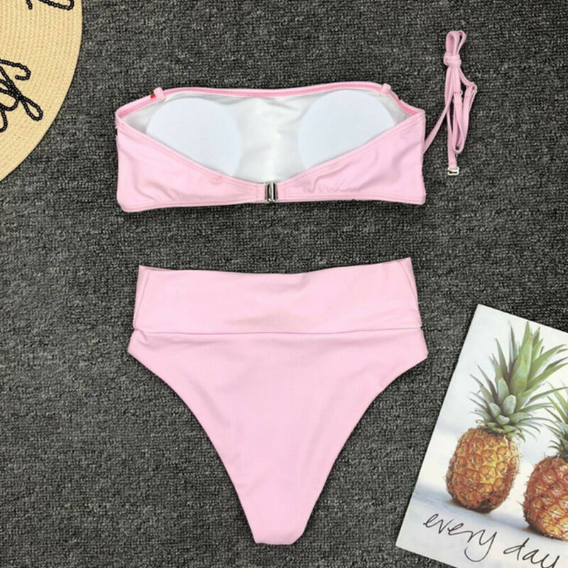 Heart Print Bikini Set