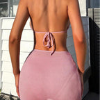 3-Piece High-Waist Bikini Set