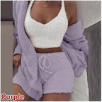 Plush 3-Piece Pajama Set