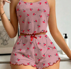 TWO PIECE SET OF WOMEN’S LOVE PAJAMAS