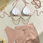 3-Piece High-Waist Bikini Set