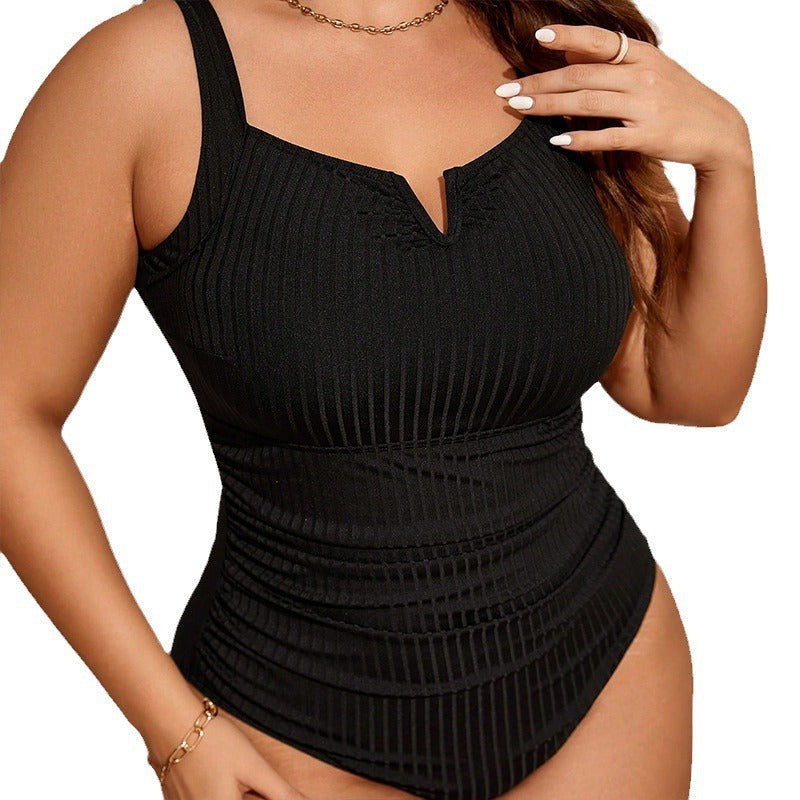 Plus Size One-Piece Swimsuit