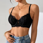 FRENCH LACE UNDERWIRE BRA