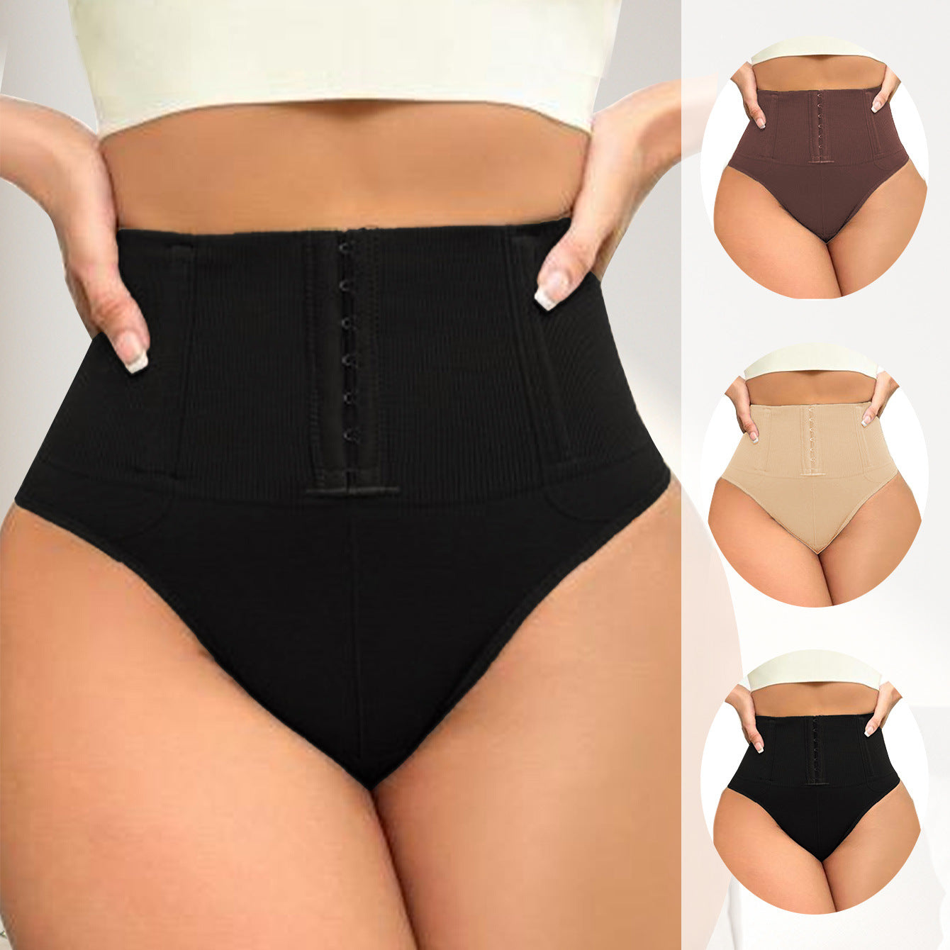 HIGH-WAISTED SHAPING WAIST TRAINER PANTS