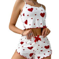 TWO PIECE SET OF WOMEN’S LOVE PAJAMAS