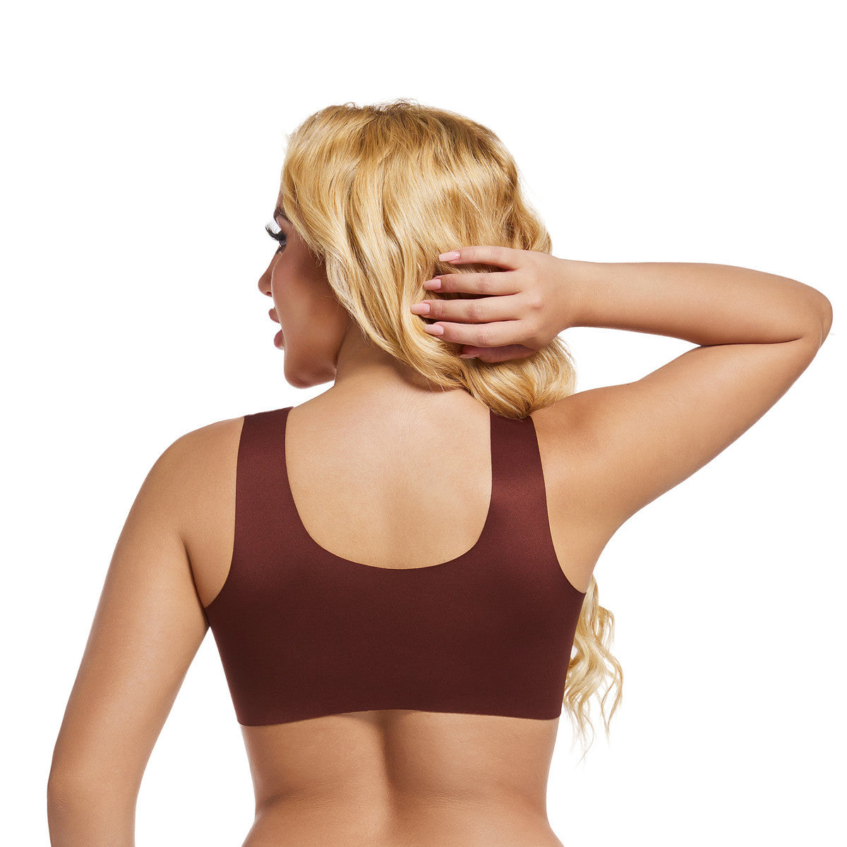 SMOOTH FRONT CLOSURE WIRE-FREE GATHERING BRA