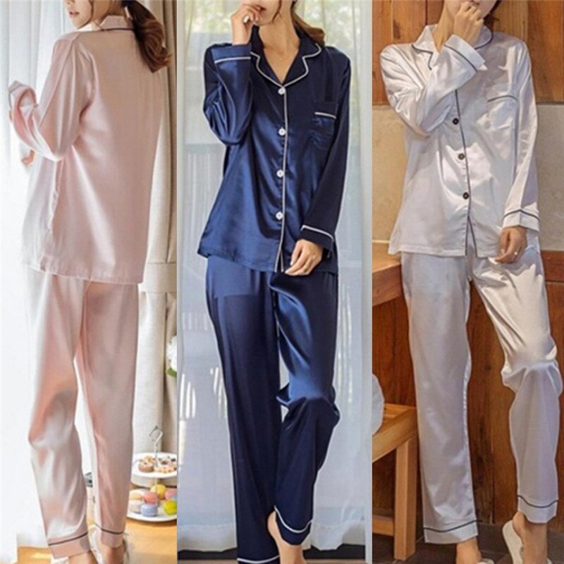Women’s Satin Pajama Set