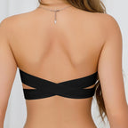 STRAPLESS BRA WITH SIDE BUCKLE