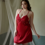 Plus Size Ice Silk Nightgown Set