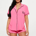 Women’s Short Sleeve Pajama Set