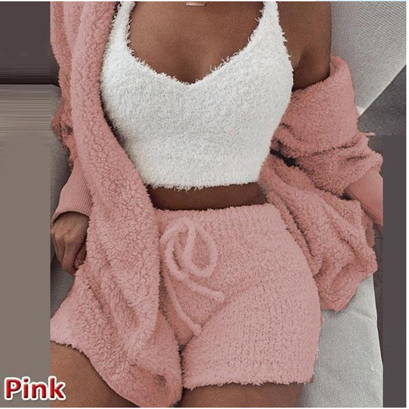 Plush 3-Piece Pajama Set