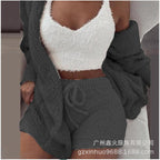 Plush 3-Piece Pajama Set