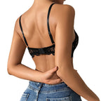 SHEER LACE UNDERWIRE BRA