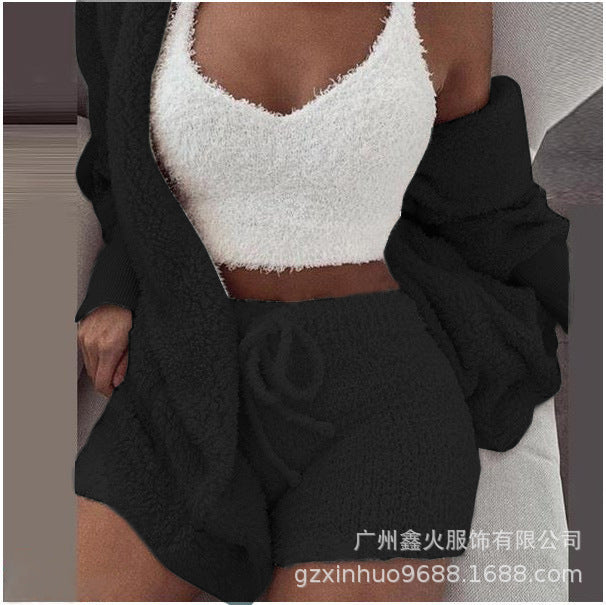 Plush 3-Piece Pajama Set