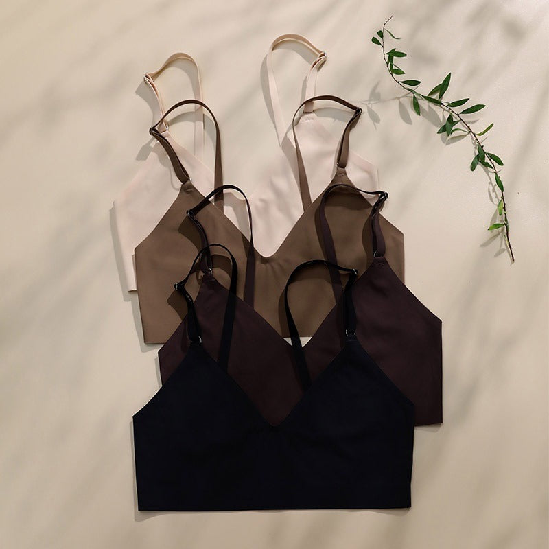 Seamless Wireless Bra Set