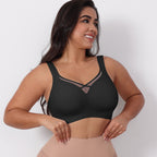 PLUS SIZE LARGE CUP GEL PADDED SEAMLESS BRA