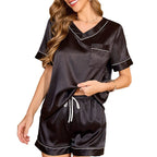 PAJAMAS WOMEN'S SHORT SLEEVE SHORTS SET