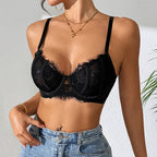 FRENCH LACE UNDERWIRE BRA