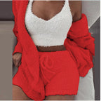 Plush 3-Piece Pajama Set