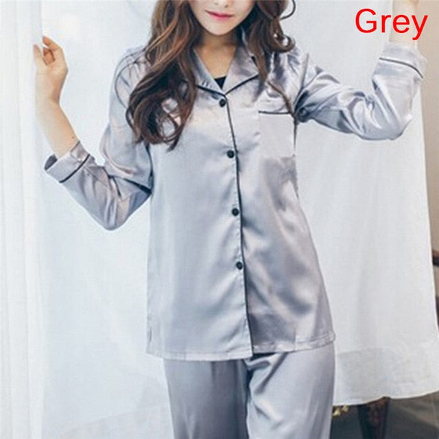 Women’s Satin Pajama Set