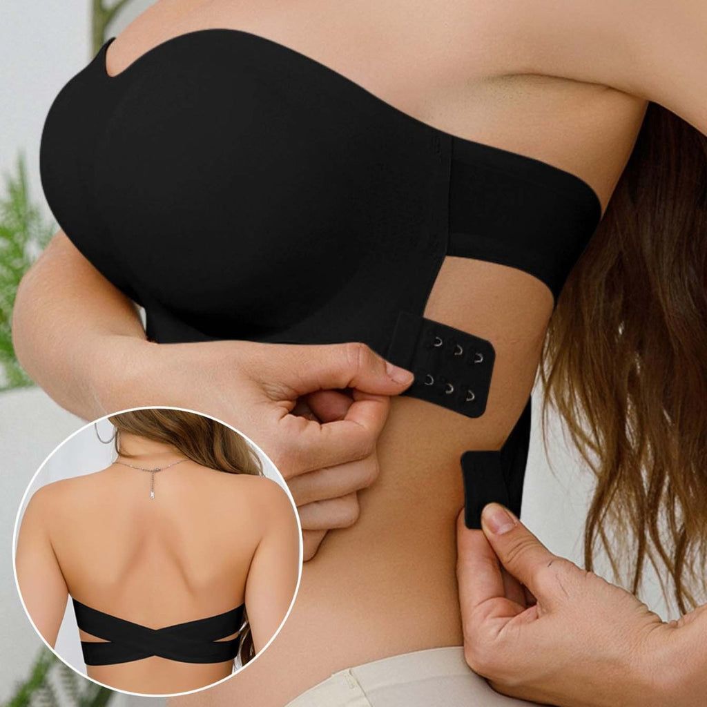 STRAPLESS BRA WITH SIDE BUCKLE