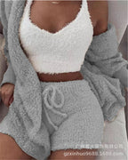 Plush 3-Piece Pajama Set