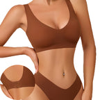 Seamless Wireless Bra & Thong Set