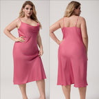 Plus Size Satin Sleep Dress